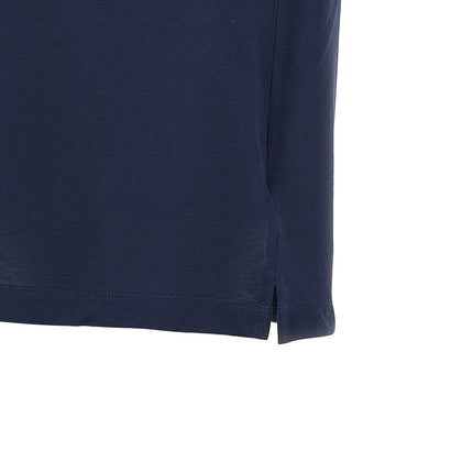 ZANONE Blue Cotton T-Shirt