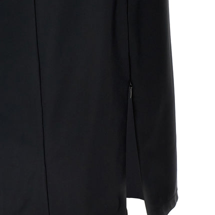T BY ALEXANDER WANG Black Nylon Midi Dress