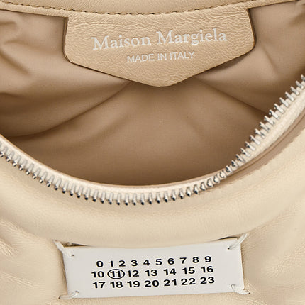 Maison Margiela White Lamb Leather Shoulder Bag