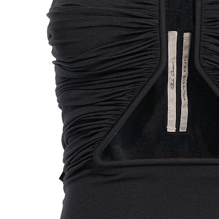Rick Owens Black Nylon Short Dress