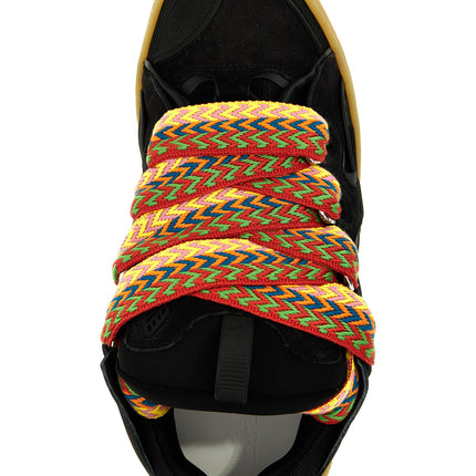 Lanvin Black Calfskin Chunky Sneakers