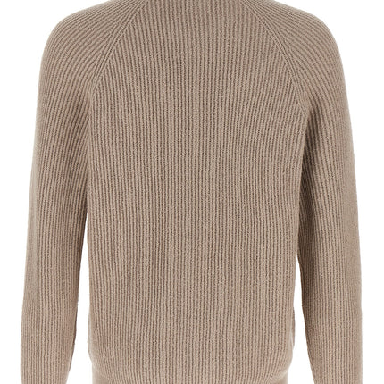 Brunello Cucinelli Beige Cotton Cardigan