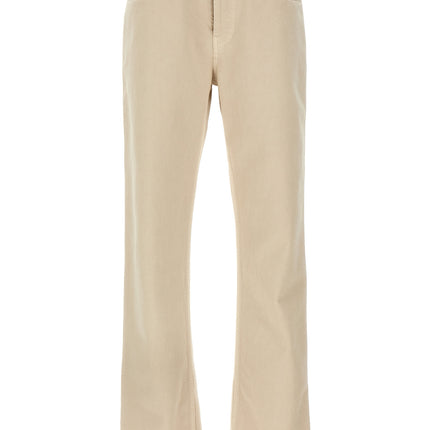 Burberry Beige Cotton Casual Pants