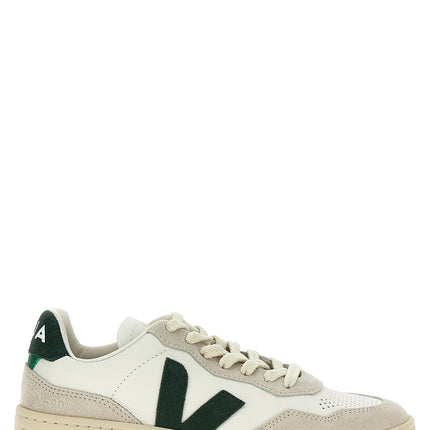 Veja Bicolor Leather Low Top Sneakers