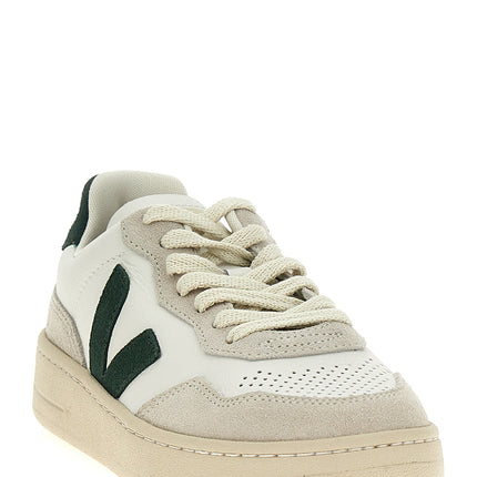 Veja Bicolor Leather Low Top Sneakers