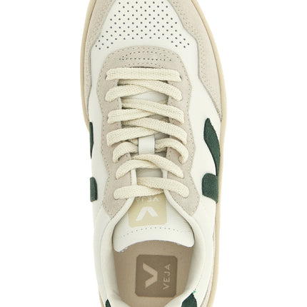 Veja Bicolor Leather Low Top Sneakers