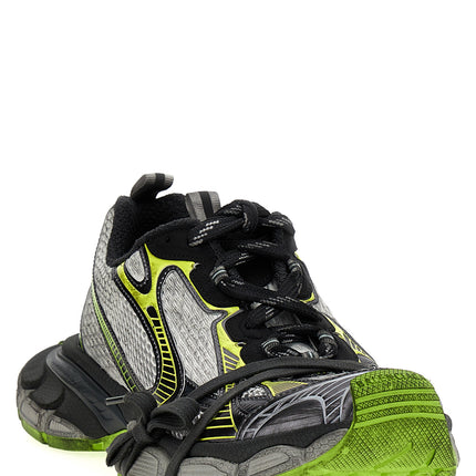 Balenciaga Gray Polyethylene Athletic Sneakers