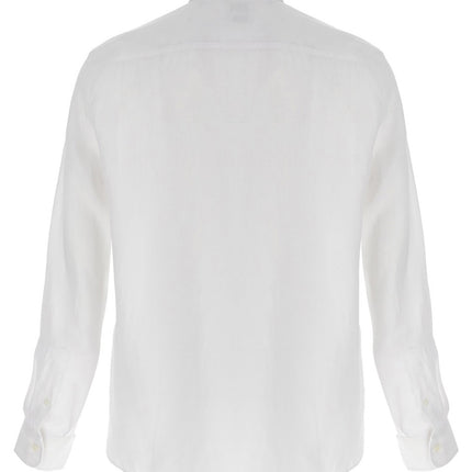 Brunello Cucinelli White Linen Blouse