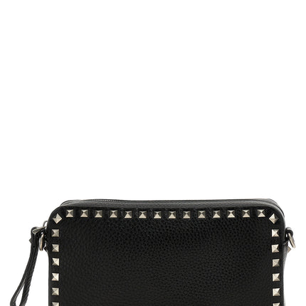 Valentino Garavani Black Calfskin Crossbody Bag