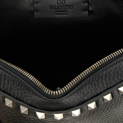Valentino Garavani Black Calfskin Crossbody Bag