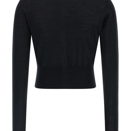 Vivienne Westwood Black Wool Cardigan
