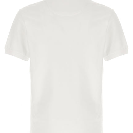 Etro White Cotton Polo Shirt