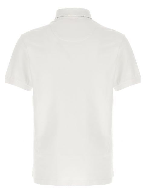 Etro White Cotton Polo Shirt
