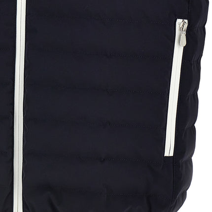 Brunello Cucinelli Blue Polyamide Coat