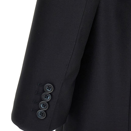 Dolce & Gabbana Blue Virgin Wool Two-Piece Suit