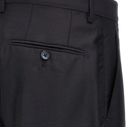 Dolce & Gabbana Blue Virgin Wool Two-Piece Suit