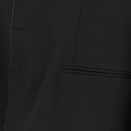 MM6 Maison Margiela Black Polyester Blazer