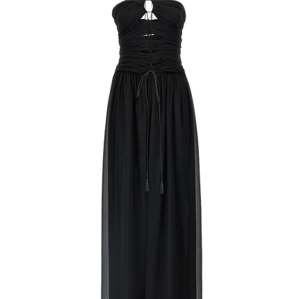 Tom Ford Black Silk Long Dress
