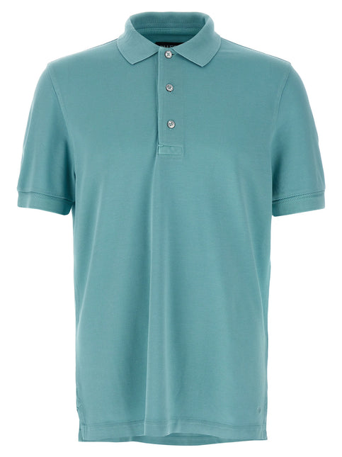 Tom Ford Blue Cotton Polo Shirt