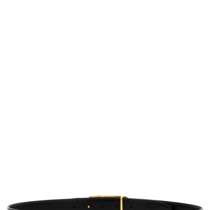 Tom Ford Black Leather Regular Belt