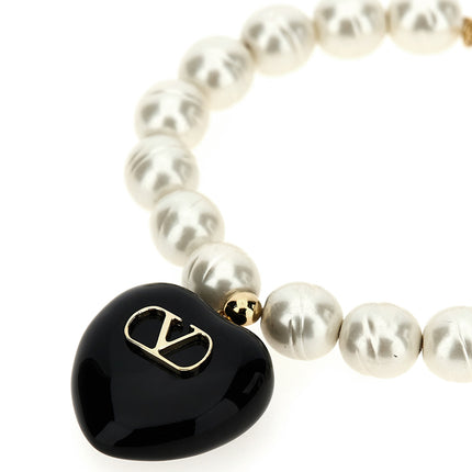 Valentino Garavani Black Brass Bracelet