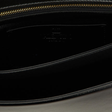 Valentino Garavani Black Calfskin Shoulder Bag