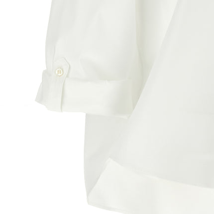 Brunello Cucinelli White Cotton Blouse