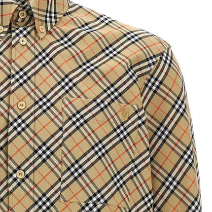 Burberry Beige Cotton Blouse
