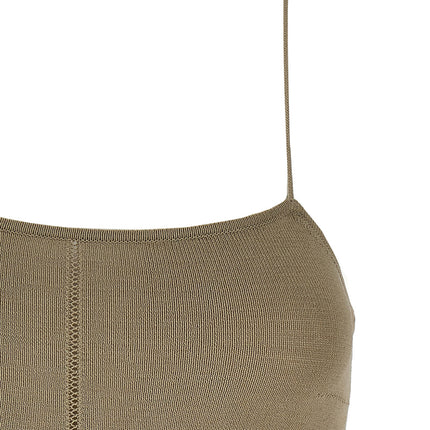 Lemaire Beige Viscose Tank Tops