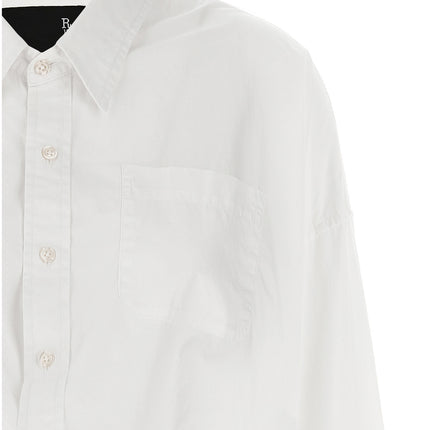 R13 White Cotton Blouse