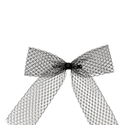 Maison Michel Black Polyester Hair Clip
