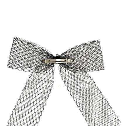 Maison Michel Black Polyester Hair Clip