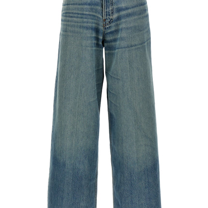 Haikure Blue Cotton Jeans Denim