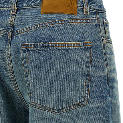 Haikure Blue Cotton Jeans Denim