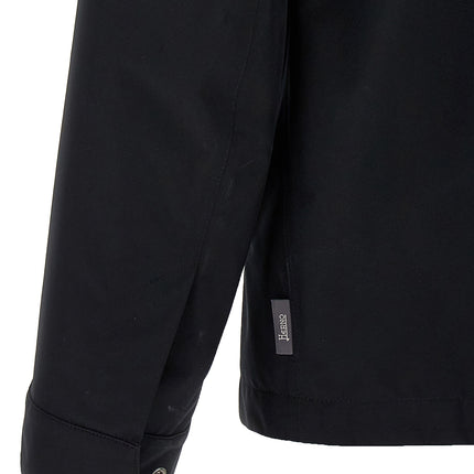 Herno Black Polyester Shell Jacket