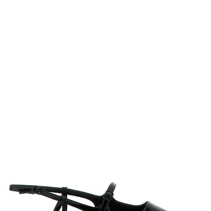 Jimmy Choo Black Calfskin Ballet Flats