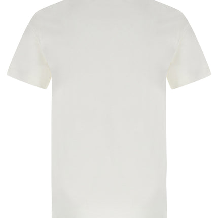 Burberry White Cotton T-Shirt