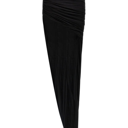 DRKSHDW Black Cotton Mini Skirt