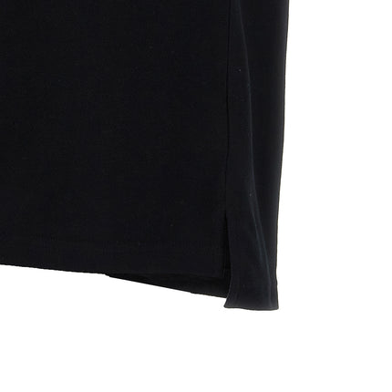 Moschino Black Cotton Polo Shirt