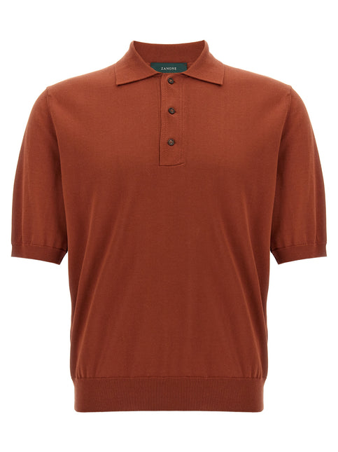 ZANONE Multicolor Cotton Polo Shirt
