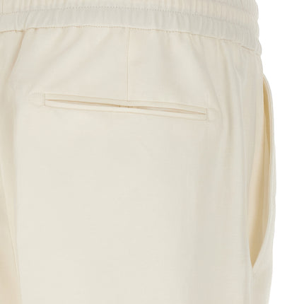 Brioni White Linen Casual Pants