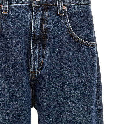 Agolde Blue Cotton Jeans Denim