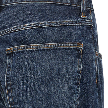 Agolde Blue Cotton Jeans Denim