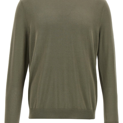 ZANONE Bicolor Cotton Cardigan