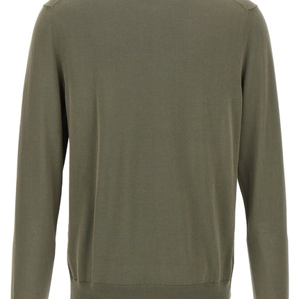 ZANONE Bicolor Cotton Cardigan