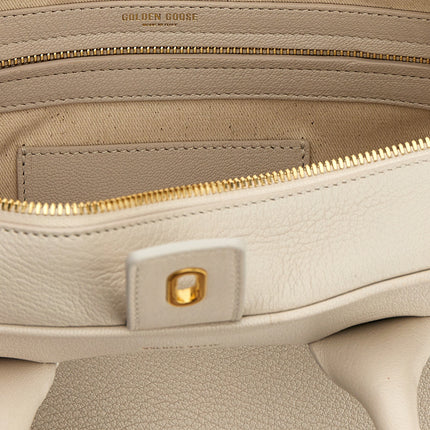 Golden Goose White Goatskin Handbag