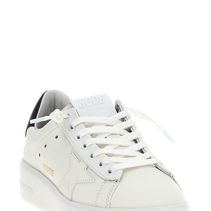 Golden Goose Black Cowhide Low Top Sneakers