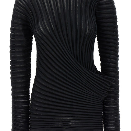 Issey Miyake Black Polyester Shirt