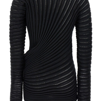 Issey Miyake Black Polyester Shirt