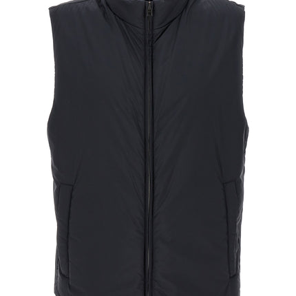 Herno Black Polyamide Sleeveless Jacket